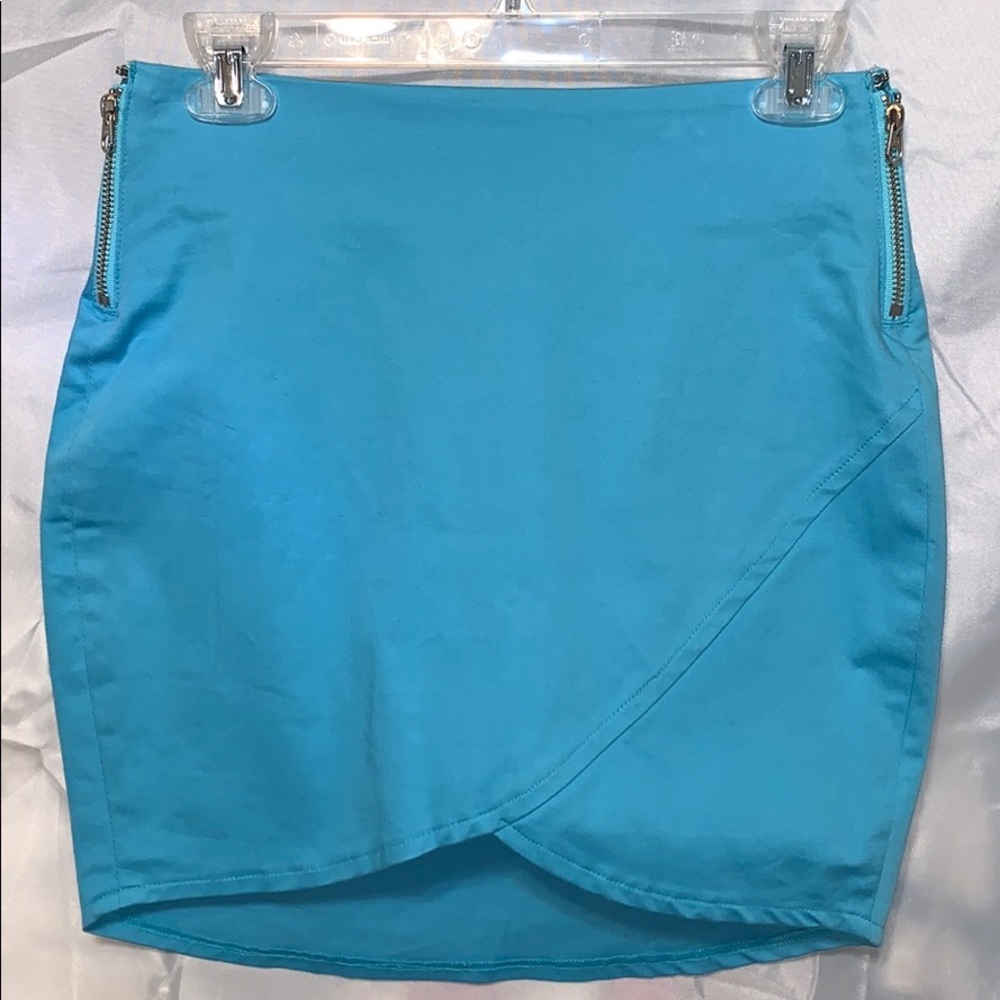 Blue skirt